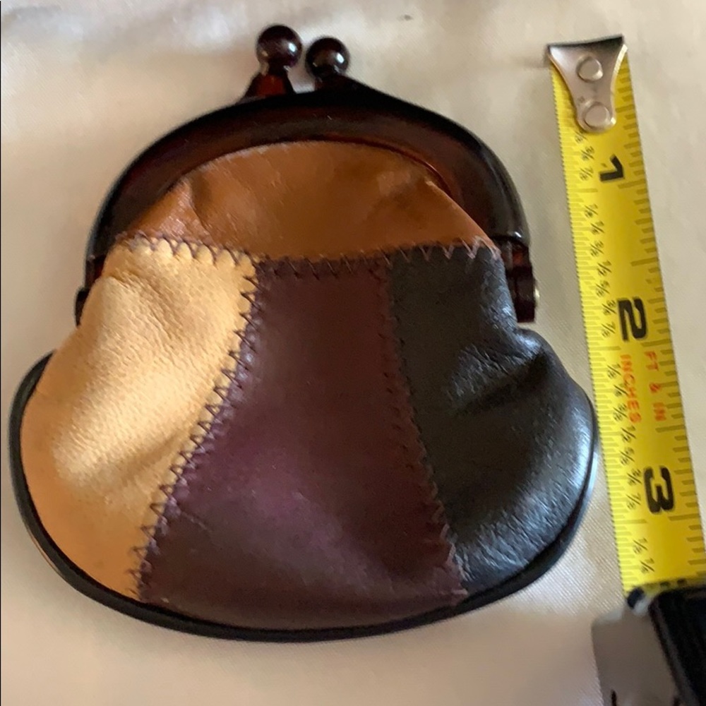 Mini Leather Patchwork Bag - Picture 14 of 14